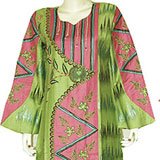 Cotton Caftan - Womens Evening Dresses Cotton Gowns Size M (kftn674)