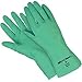 Green Unlined Nitrile, 15 Mil, Straight Cuff, Size 10.5 - 5320U