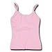 Women's Pink 30S Baby Rib Spag. String MEDIUM
