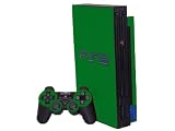 Sony PlayStation 2 (PS2) Skin - NEW - GROOVY GREEN system skins faceplate decal mod