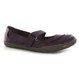 Hush Puppies Emin Purple Leather Womens Shoes