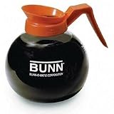 12 Cup Decaffeinated Decanter, Clear/Orange (BUN6088) Category: Counter Top Coffee Perculators