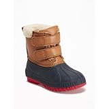 オールドネイビー OLD NAVY/ シェルパラインドスノーブーツ タン シューズ 16.5cm【並行輸入】