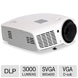 Vivitek D860 3000 Lumen SVGA 3D-Ready Portable DLP Projector