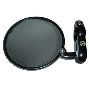 CRG Hindsight LS (Lane Split) Left Bar End Mirror Black HSLS-200
