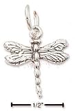 Sterling Silver Small Dragonfly Charm