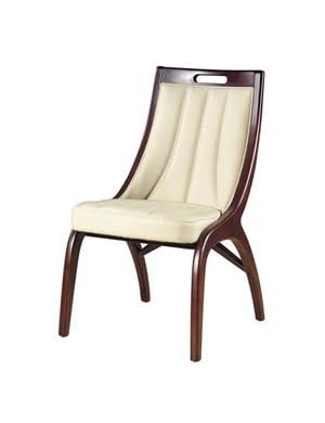 International Design C735 Barrel Leather Dining Chair (Set of 2)