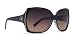 Von Zipper Women's Trudie Sunglasses,Black Crystal Frame/Gradient Lens,one size