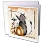 Milas Art Halloween - Halloween Cat - Greeting Cards-6 Greeting Cards with envelopes