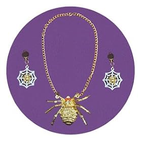 Halloween Jewellery | Spider Jewellery Set