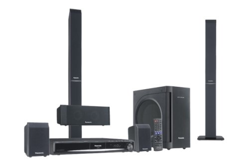 Panasonic SC-PT560EB - 5.1 ch - Tallboy - iPod Dock Home Cinema System - Black
