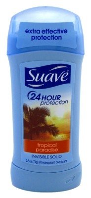 Suave Deodorant 2.6oz 24Hr Tropic Paradise Invisible Solid