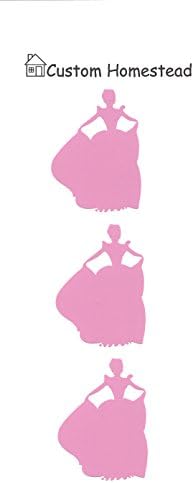Princess Pink Chalkboard Stickers Set of 24 - Blackboard Labels Perfect for Scrapbooking, Birthday Parties, Baby Showers, and More