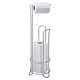 InterDesign Classico Roll Stand Plus Toilet Paper Holder