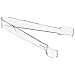 San Jamar P9777CL Condiment Tong, Clear (Pack of 3)