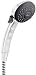 Alsons 462-PBC-PK Classic Full-Spray Push Button Hand Shower, Chrome Finish
