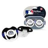 Colorado Rockies Pacifier - 2 Pack, Catalog Category: NLB