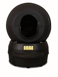 Litter Robot LRII Automatic Self-Cleaning Litter Box, Black