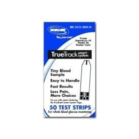 Invacare TrueTrack Test Strips - Box of 50