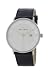 Lucien Piccard Swiss Movement Sharp White Dial Silver Tone Leather Date Watch 28183SL Lucien Piccard Swiss Movement Sharp White Dial Silver Tone Leather Date Watch 28183SL
