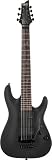 Schecter Damien-7 FR 7-String Electric Guitar (Satin Black)
