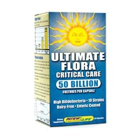 Ultimate Flora Critical Care 50 Billion By Renew Life - 60 Capsules