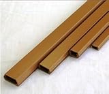 テープ付きモール２号　茶　１ｍ