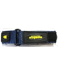 TIMEX 12-16MM BLUE YELLOW IRONMAN TRIATHLON FAST WRAP VELCRO WATCH BAND STRAP