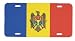 Moldova Moldavia Flag Auto Vanity License Plate