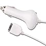 Premium White Rapid Car Charger (with IC CHIP) for Apple iPhone 3G