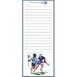 2 PACK - 1 on 1 Lacrosse Magnetic Note Pad