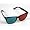 Go 3D Red/Cyan Analglyph Wayfarer