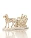Lenox Exclusive Village Treasures Mistletoe Park Horse & Sleigh