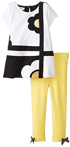 Bonnie Jean Little Girls' Flower Power Legging Set