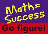 POSTER MATH = SUCCESS. GO FIGURE.