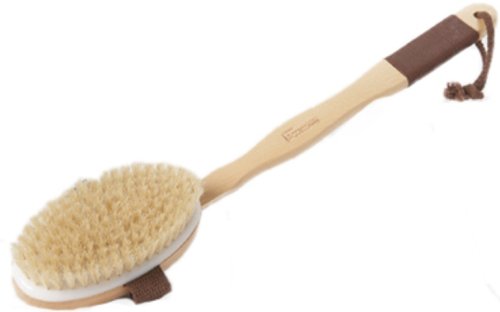 Upper Canada Soap & Candle Wood Back Scrub Brush, (Pack of 3)