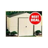 Arrow VM 1012, Vinyl Milford 10'x12' Storage Shed (VM1012) Category: Arrow Sheds