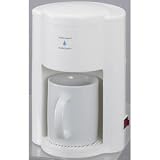 ドウシシャ 一人用コーヒーメーカー DCM-0702-WH