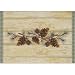 Pinecone Lodge Placemat Set (Multi) (7W x 13L x 1 Thick)
