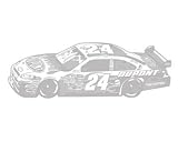 Nascar Jeff Gordon - Semi-Transparent Self-Stick Wall Accent Mural/Sticker