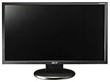 Acer V243Hl 24 inch widescreen Full HD LCD Display (8,000,000:1, 250cd/m2, 1920 x 1080, 2ms, VGA/DVI (Black))
