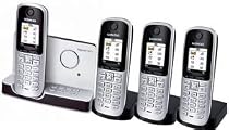 Gigaset S675 QUAD Cordless Phone with Answering Machine ( DECT,Hands Free Functionality, SMS Function, Low Radiation )