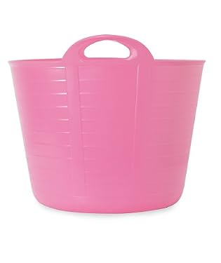 large storage tub - pink
