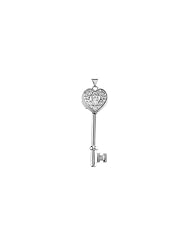 14K Yellow Gold - Heart Key Locket