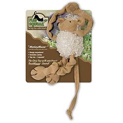 Play-N-Squeak Long Monkey Mouse Cat Toy