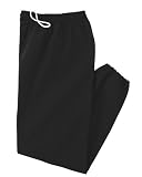 Gildan Men's Drawstring Waist Sweatpants, BLACK, Medium