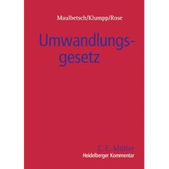 Umwandlungsgesetz (Heidelberger Kommentar)
