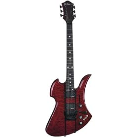 B.C. Rich Mockingbird ST, Trans Red with Ebony Stringers B.C. Rich Mockingbird ST, Trans Red with Ebony Stringers