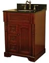 Foremost OXRCA2421D Oxford 24-Inch Vanity, RTA - Cherry