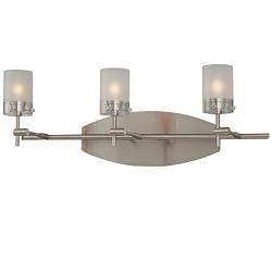 Minka Kovacs Three Light Bath Vanity Strip